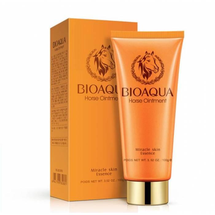 Пінка для вмивання BIOAQUA Horse Ointment з кінським маслом 100 г, фото 1