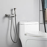 Гігієнічний душ GAPPO G2017-9, збройова сталь, фото 8