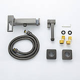 Гігієнічний душ GAPPO G2017-9, збройова сталь, фото 9