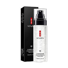 Спрей для закріплення макіяжу з екстрактами троянди й алое Venzen Moisturizing Brightening Makeup Spray 100 мл
