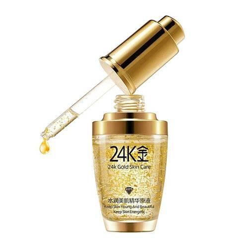 Сироватка для обличчя BIOAQUA 24K Gold Skin Care Essence 30ml, фото 1