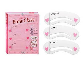 Трафарети для брів Mini Brow Class