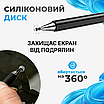 Стилус на андроїд ручка для телефона планшета для письма малювання сенсорний багатофункціональний компактний, фото 5