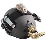Ультралегкий СТРАЙКБОЛНИЙ шолом Emerson Gear FAST MH Eco чорний з регулюванням розміру, фото 7