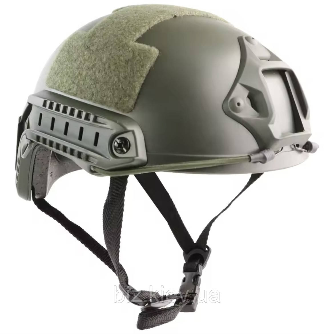 Ультралегкий СТРАЙКБОЛНИЙ шолом Emerson Gear FAST MH Eco олива з регулюванням розміру, фото 1