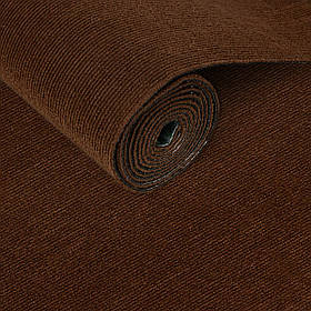 Самоклеючий ковролін в рулоні 600х3000мм, ковролінова плитка самоклейка на підлогу в рулонах, коричневий