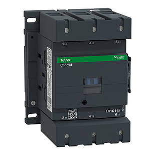 Контактор Schneider Electric TeSys D 3Р 115A 3НО+1НЗ 220В 50Гц  до 55 кВт