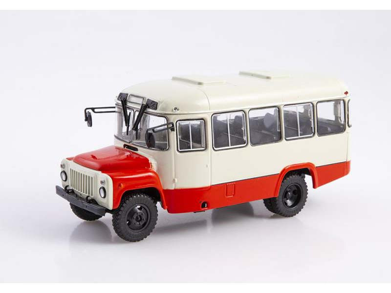 Модель Автобус КАвЗ-3270 (біло-червоний) | Радянський Автобус (СОВА)