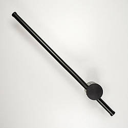 Лінійне LED бра STICK 8W L600 60см чорне BLACK Luminaria 3000К 544Lm 220V IP20 cвітильник світлодіодний настінний