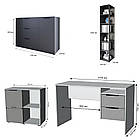 Гарнітур для кімнати LION Краш Кашемір/Німфея альба з 4 елементів (LION-044175), фото 9