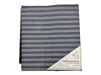Простирадло "Stripes grey" | 180х220 см Бязь