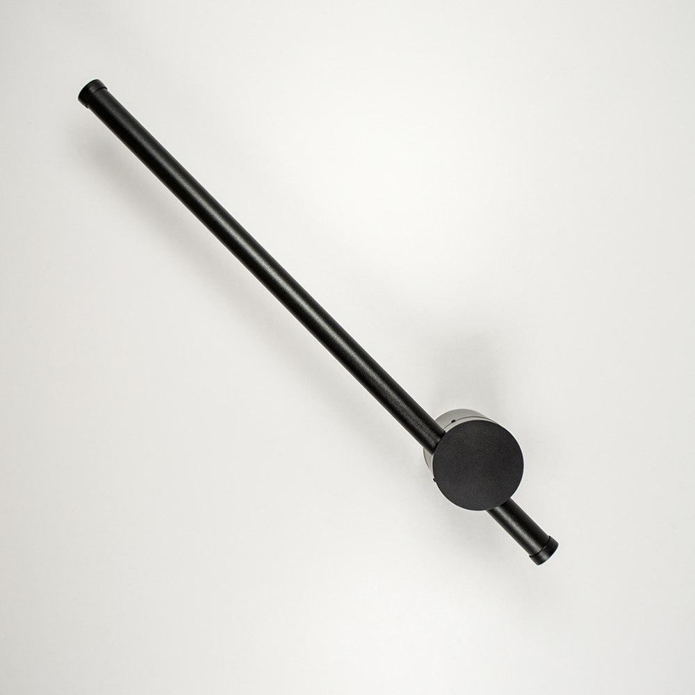 Лінійне LED бра STICK 5W L400 40см чорне BLACK Luminaria 3000К 340Lm 220V IP20 cвітильник світлодіодний настінний, фото 1