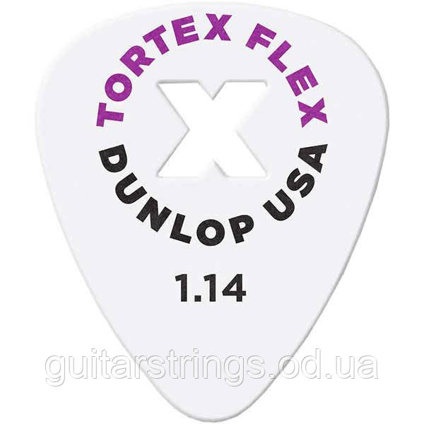 Медіатор Dunlop 428XR1.14 Tortex Flex X Standard 1.14 mm, фото 1