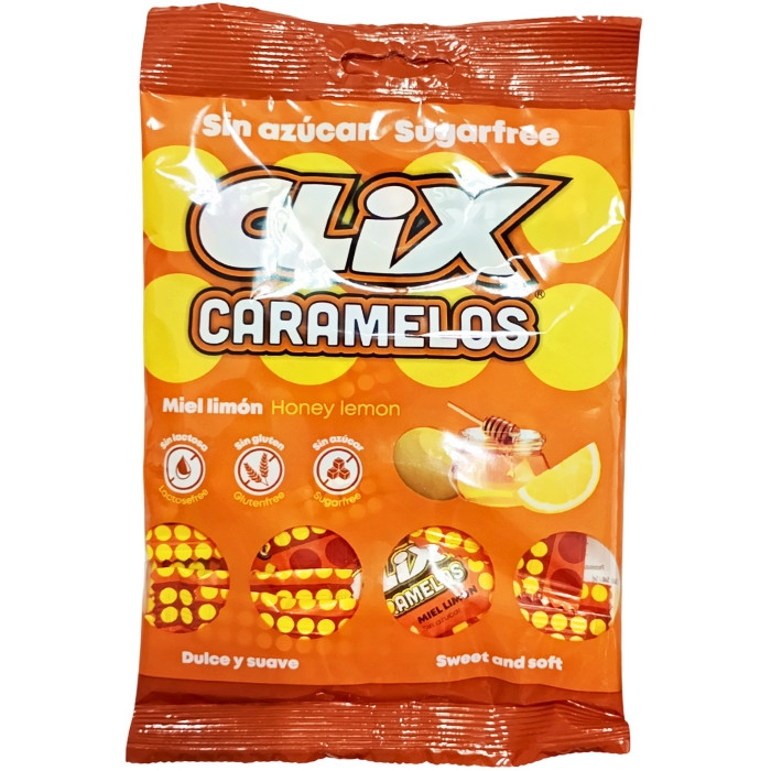 Льодяники Clix з медом і лимоном 42 г, фото 1