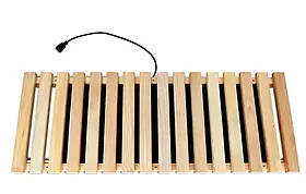 Підігрівач підлоги HECHT 20020 для саун HECHT ACTIVE і HECHT ESSENTIAL, потужність 180 Вт, розміри 90 х 29,5 см