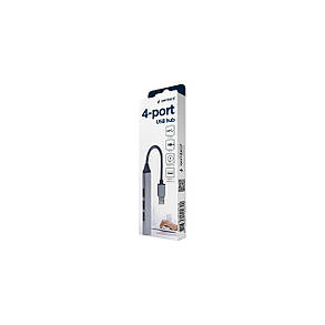 Концентратор Gembird USB-A to USB 3.1 Gen1 (5 Gbps), 3 х USB 2.0 (UHB-U3P1U2P3-02) 3 x USB 2.0, 1 х, фото 3