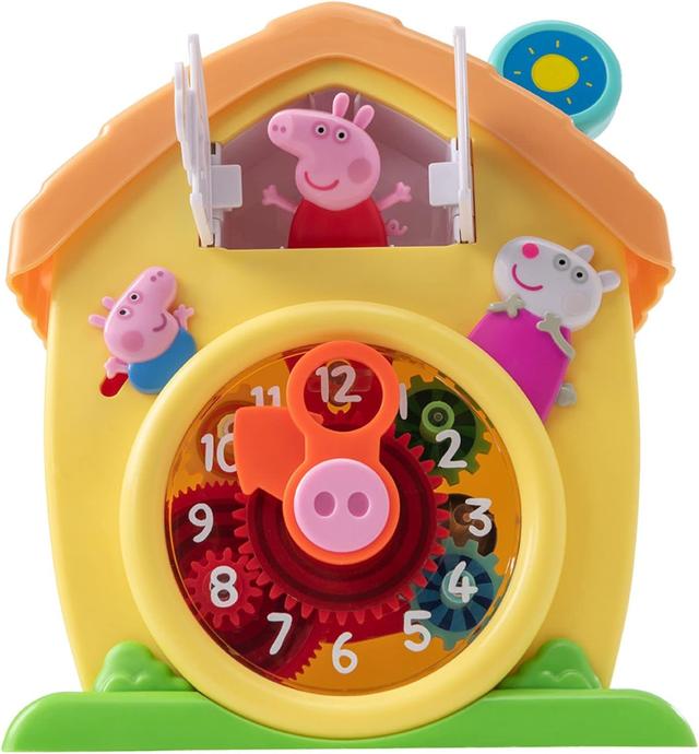 Інтерактивний годинник Hasbro Peppa`s Clock Свинка Пеппа Годинник із зозулею Інтерактивний годинник Hasbro Peppa`s Clock Свинка Пеппа Годинник із зозулею