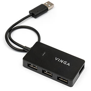 Концентратор Vinga USB2.0 to 4*USB2.0 HUB, фото 3