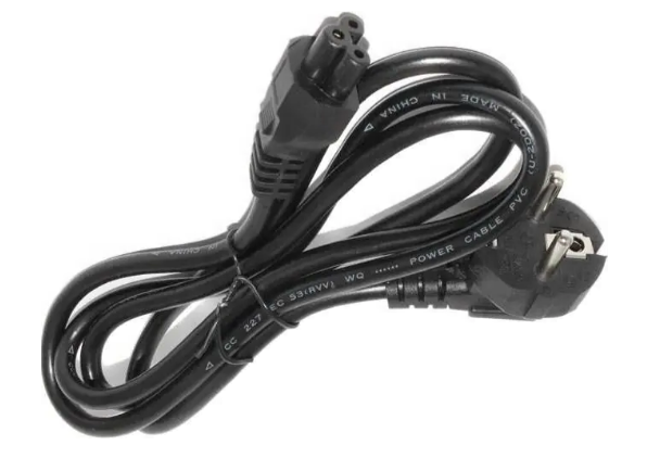 Мережевий кабель (шнур, "міккі маус") для блоку живлення 220V 3*0.75мм2 1.5 м, фото 1