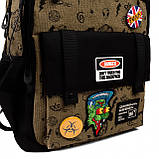 Рюкзак шкільний YES TS-48 Danger 45 х 31 х 15 см , 145-175 см, фото 5