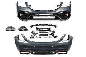 Комплект обвісів S63 AMG (2018-restyling) для мерседес S-сlass W222