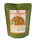 Суп сочевичний з м'ясом курки 20%, 500г, МАКРО