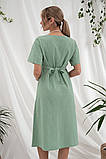 Літня сукня для вагітних та годування Karen фісташкова, фото 6