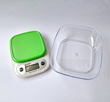 Ваги електронні кухонні BITEK BT-125 7kg зелений