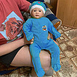 Комбінезон чоловічок Уні блакитний р.18 05.42.06, фото 4