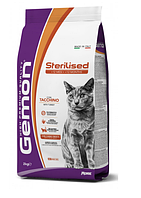 Сухий корм для стерилизованних кішок Gemon cat Sterilised з індичкою 2 кг