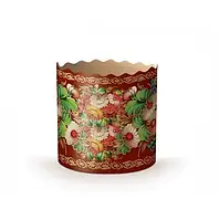 Форма для випікання Паски Жостово 110х85 мм (50 шт) 300-350 г