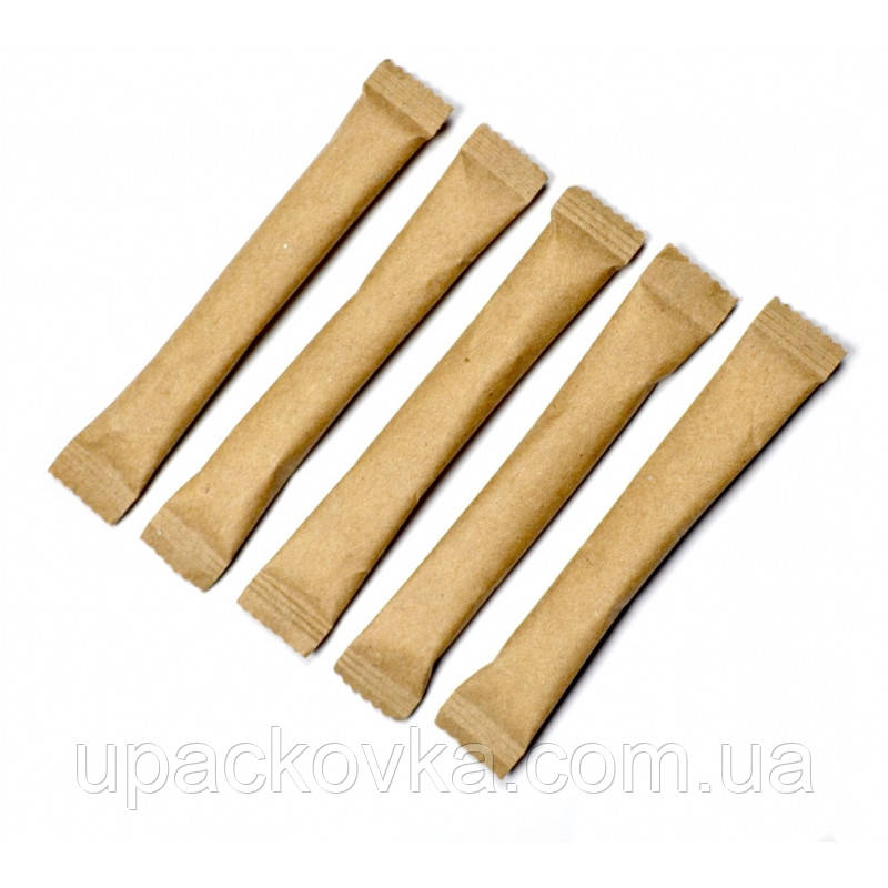 Цукор в стіках КРАФТ упаковка, 5г*200 шт/уп., 1 кг.