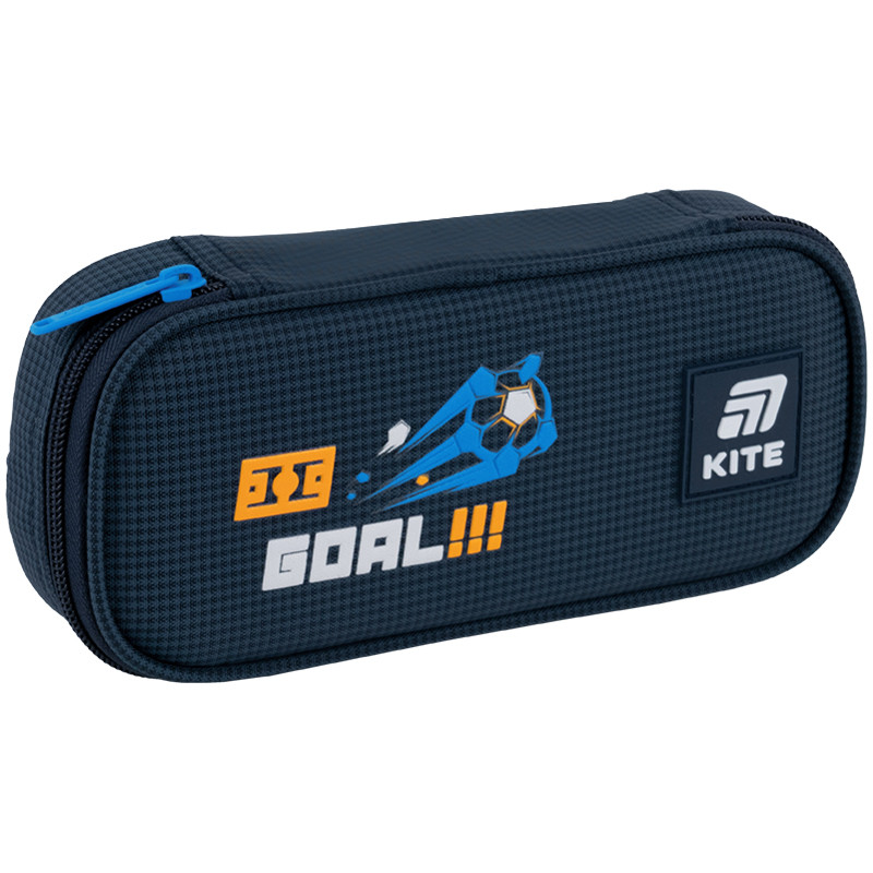 Пенал Kite Goal Time K25-662-8  21x8,5x4,5  синій