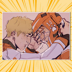 Плакати А3 Foxhole Court (All for the Game) | Все заради Гри