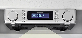 Кухонна підвісна радіо з нижньою LED-підсвіткою Soundmaster UR2022SI DAB+ і FM RDS, Німеччина, фото 5