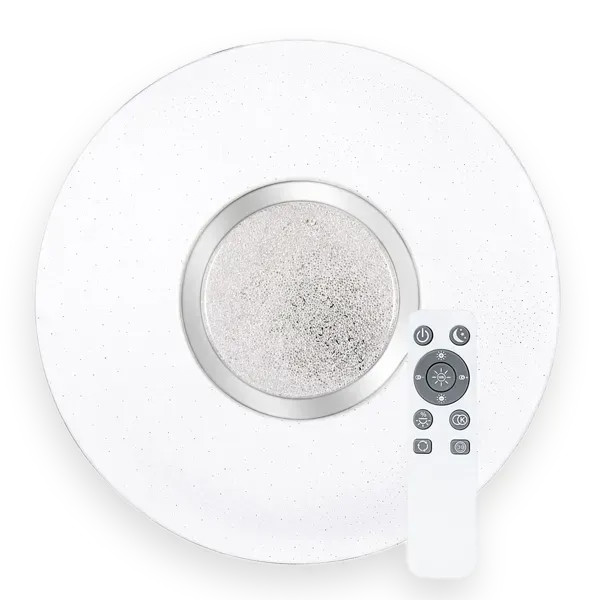Світильник люстра з пультом світлодіодна BIOM SMART SML-R07-80 3000-6000K 80Вт