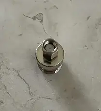 Перехідник TCOM, штекер SMA (реверсний) — гніздо N, латунь, фото 4