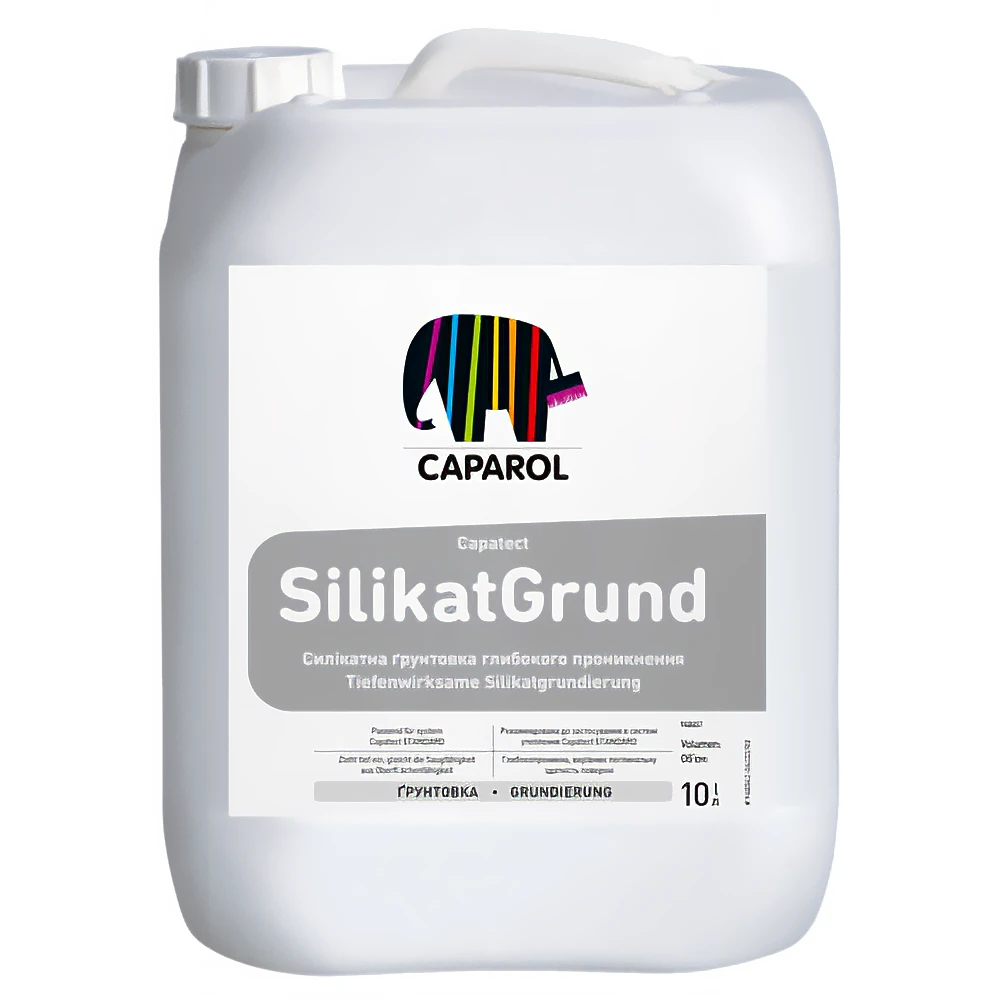 CAPAROL Capatect SilikatGrund (10л) Силікатний водно-дисперсійний ґрунт, фото 1