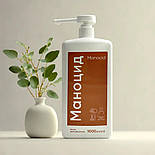 Дезінфікуючий засіб Маноцид 1 л для обробки рук та поверхонь, фото 2