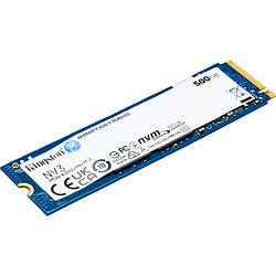 Накопичувач M.2 500Gb, Kingston NV3, PCI-E 4.0x4, 3D TLC, 5000/3000 МБ/с (SNV3S/500G)