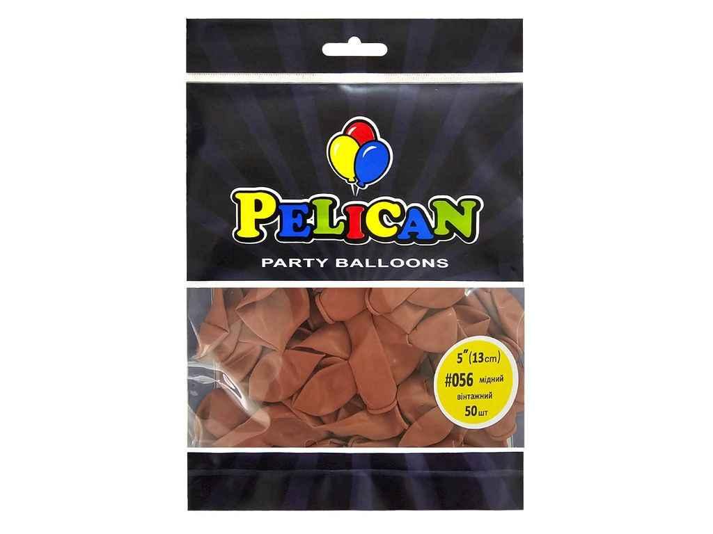 Кульки 5 (13 см) мідний вінтажний (50шт/уп) #056 ТМ PELICAN, фото 1