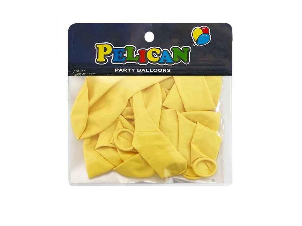 Кульки 10 (25 см) кремовий пастель (10шт/уп) #002 ТМ PELICAN, фото 1