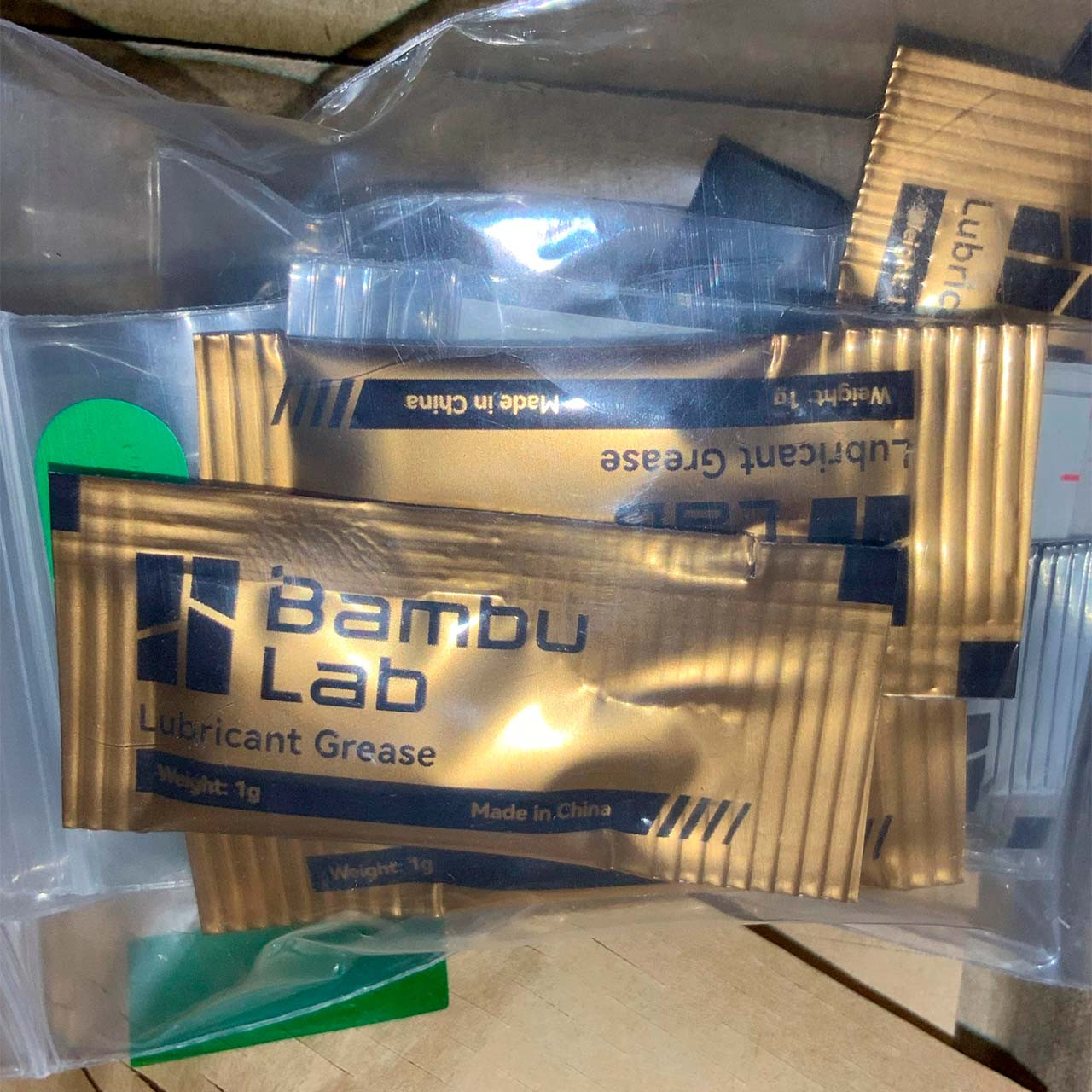 . Bambu Lab LUBRICANT GREASE, 1g (оригінал, FAZ030-1) / Змазка консистентна для змащення ходових гвинтів 3Д-принтера