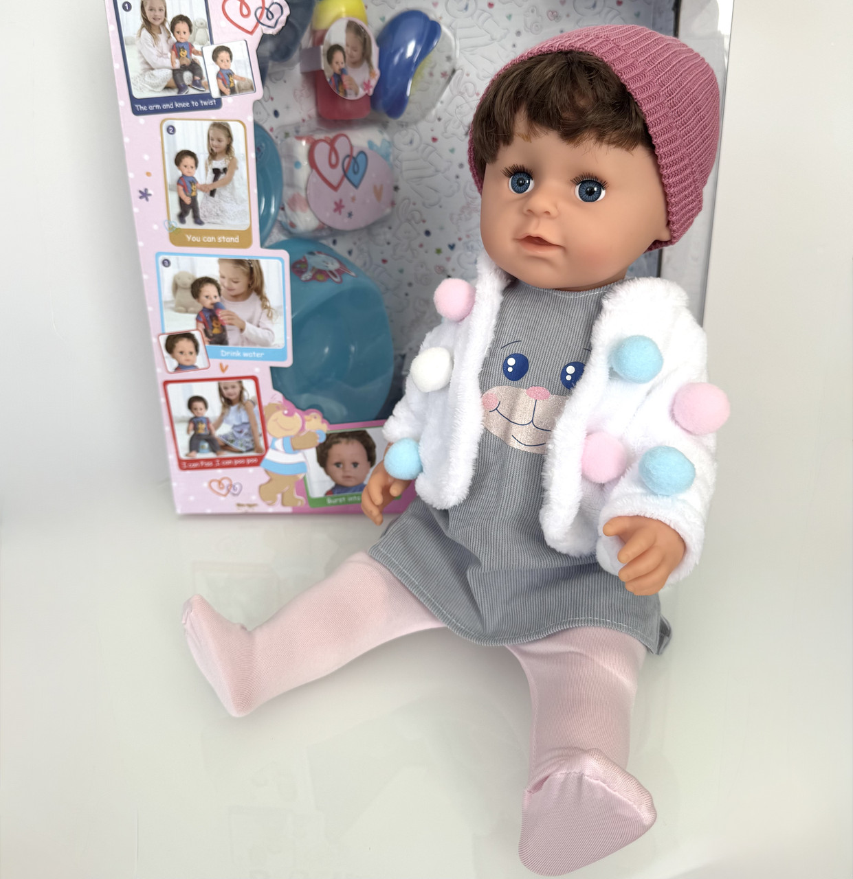 Пупс/лялька з аксесуарами "Yale baby" арт. BL 001A/BLC 209 C, фото 1