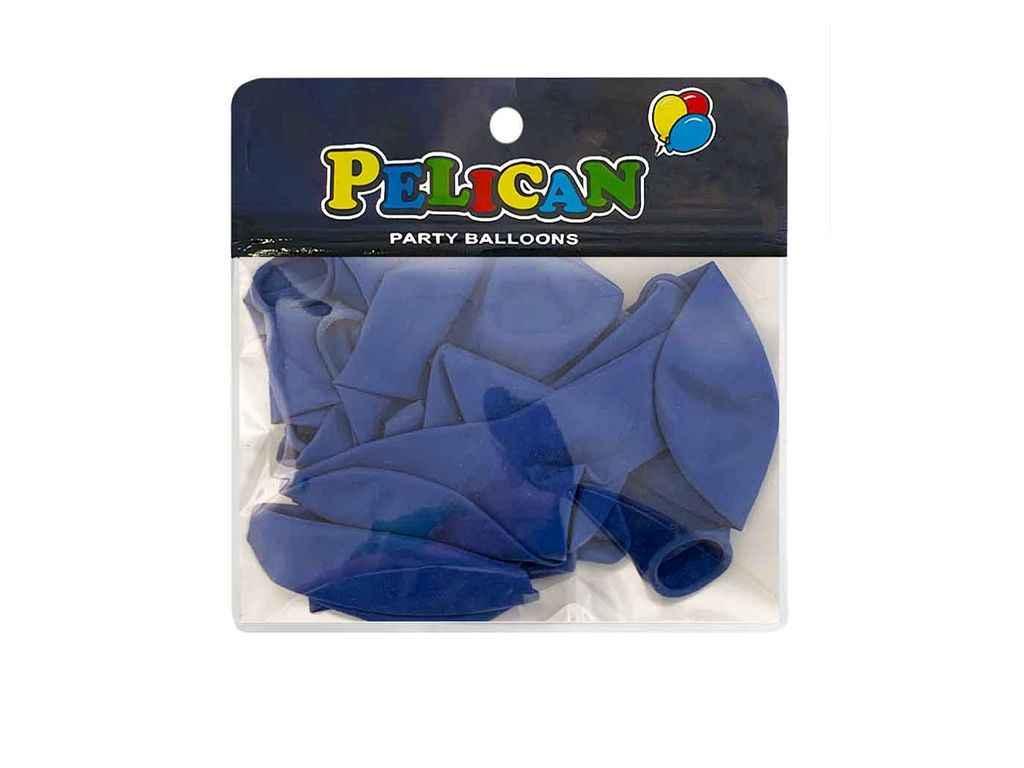 Кульки 10 (25 см) синій пастель (10шт/уп) #025 ТМ PELICAN, фото 1