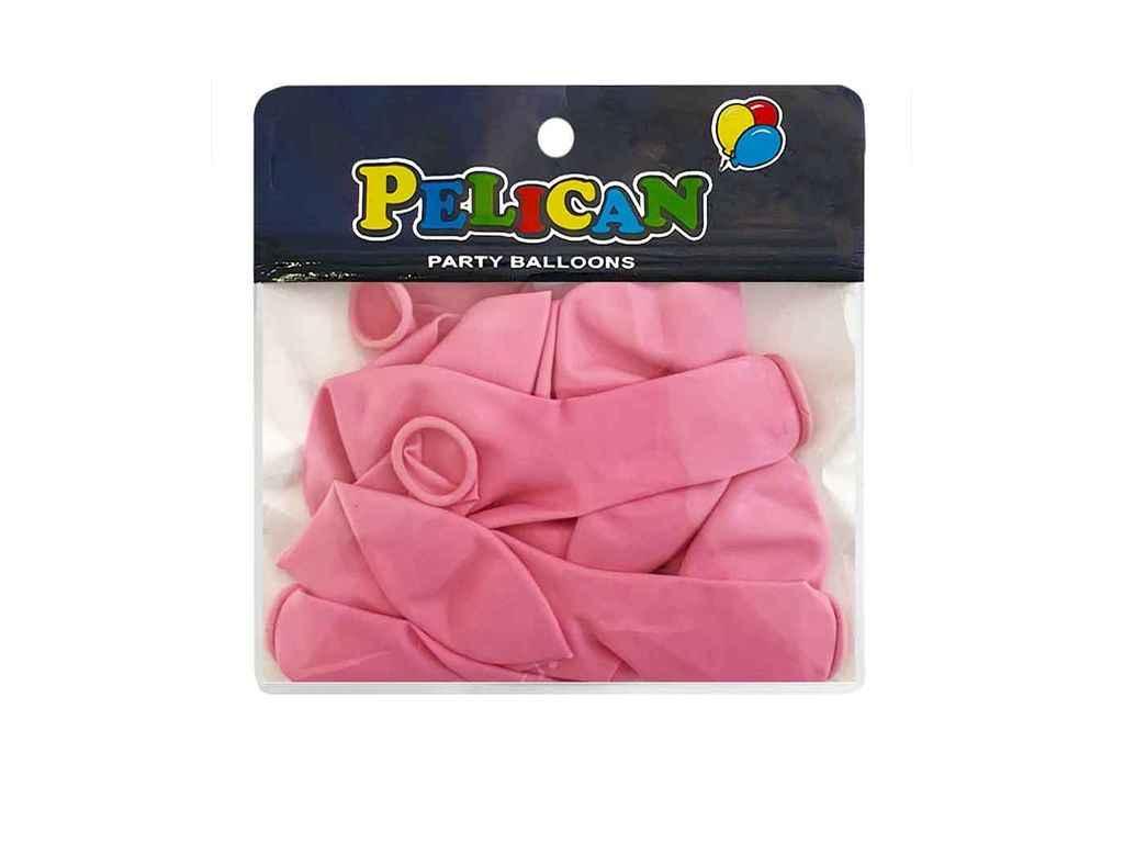 Кульки 10 (25 см) рожевий макарун (10шт/уп) #208 ТМ PELICAN, фото 1