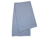 Рушник 75х150см вафельний Ярослав сірий, фото 3