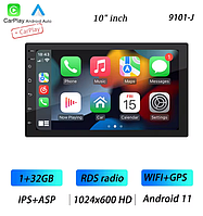 BQCC 4-ядерна 2Din Автомагнітола, Android 11, GPS, 10 дюймів, 1+32GB