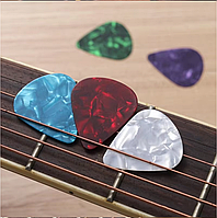 Медіатори для гітари, 0.46 мм, комплект 5 шт. + тримач