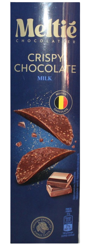 Шоколадні чіпси Meltie Crispy Chocolate Milk 125г